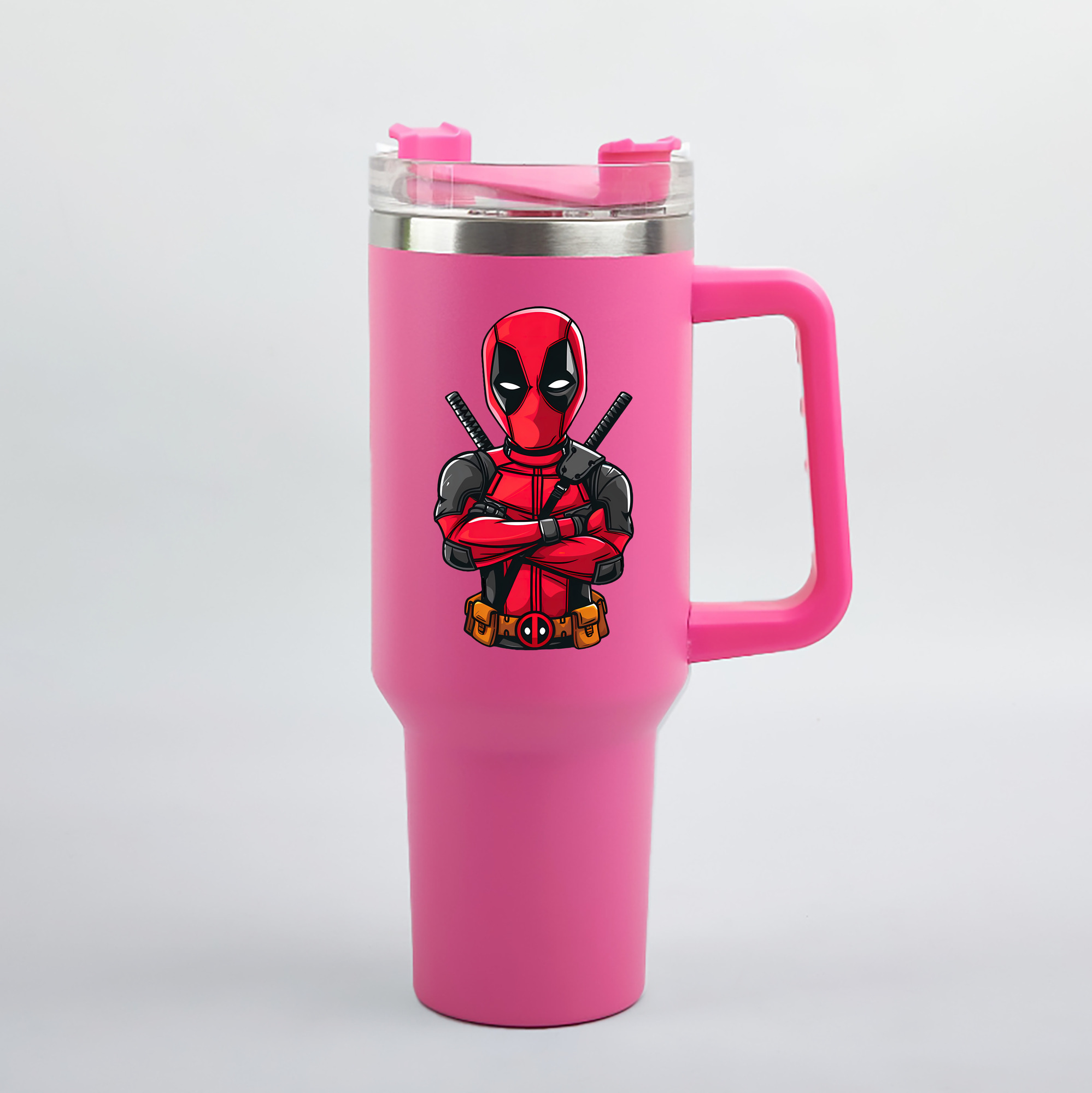 （画像用） Deadpool デッドプール 1200mL車用タンブラー（カラープリント）